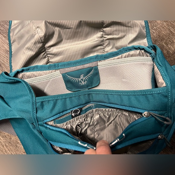OSPREY Teal TABLET Device CROSSBODY Messenger BAG - Picture 10 of 16